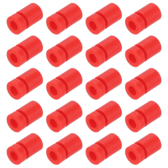 Uxcell RC Anti Vibration Rubber Balls for RC F4 F7 Flight Controller RC Drone Accessories M3x10mm(Red), Pack of 20