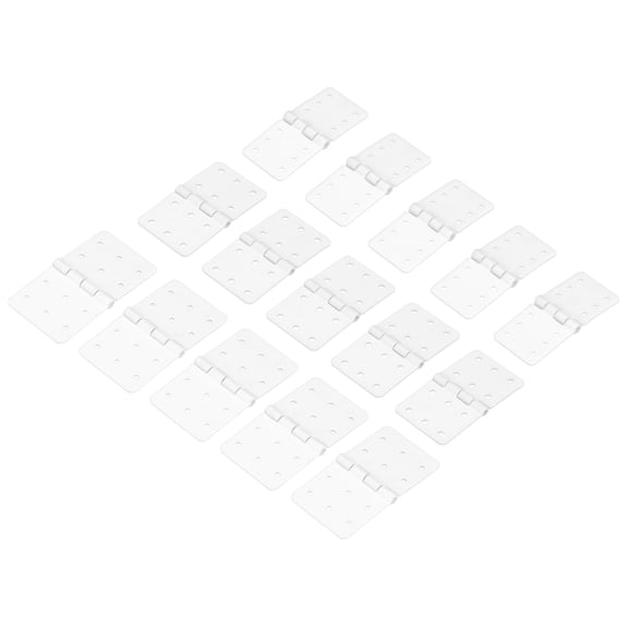 Uxcell RC Hinges Adjustable Model Airplane Remote Control Aircraft Wings Parts Plastic 60 Pcs