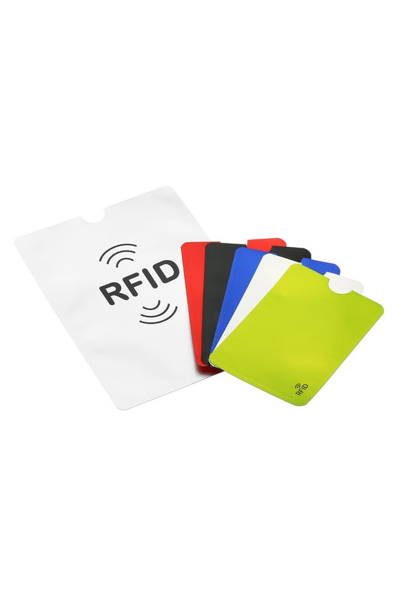 RFID Blocking Passport Sleeve Set 14Pack Aluminum Credit Card Holder 5 Colors