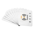 thumbnail image 1 of Uxcell RFID Blocking Sleeves Identity Theft Prevention Credit Card Secure Protector Holders Sleeves White 20Pack, 1 of 6