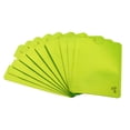 thumbnail image 1 of Uxcell RFID Blocking Sleeves Identity Theft Prevention Credit Cards Secure Protector Holders Sleeves Green 10Pack, 1 of 6