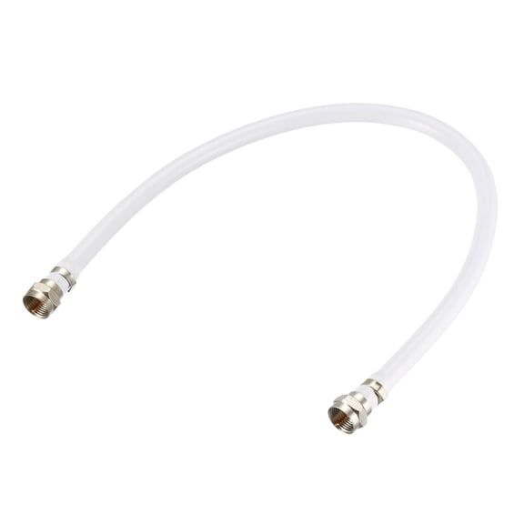 Uxcell RG6 Coaxial Cable With F Type Male to F Type Male Connectors 2 ft