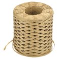 thumbnail image 1 of Uxcell Raffia Paper Craft Ribbon, 1/4 Inch 218 Yards Raffia String Packing Paper Twine, Light Brown, 1 of 6
