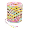 thumbnail image 1 of Uxcell Raffia Paper Craft Ribbon 120m/394ft Raffia Ribbon 4Ply Raffia String Kraft Packing for Gift Wrapping, Crafting Supplies (Red/Green/White), 1 of 6