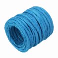 thumbnail image 1 of Uxcell Raffia Paper Craft Rope Packing Rope 13 Yards Twisted Paper Sapphire, 1 of 5