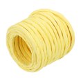thumbnail image 1 of Uxcell Raffia Paper Craft Rope Packing Rope 13 Yards Twisted Paper Yellow, 1 of 5