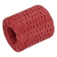 thumbnail image 1 of Uxcell Raffia Paper Craft Rope Ribbon 219 Yards Red for Decoration, 1 of 7