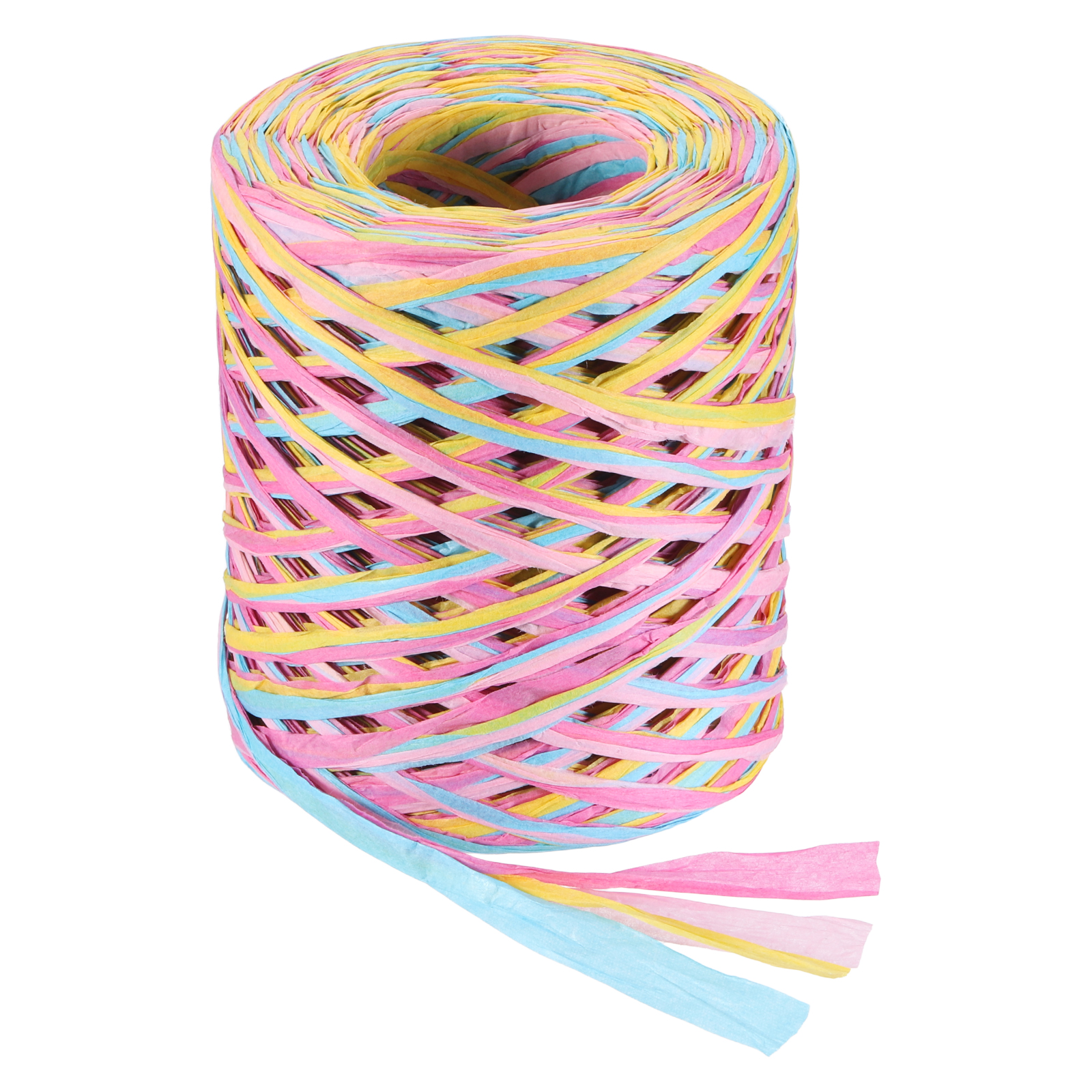 Uxcell Raffia Ribbon, 131 Yard Natural Raffia Paper String 5mm Wide ...