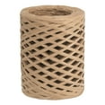 thumbnail image 1 of Uxcell Raffia Ribbon Natural Packing Paper Twine Strings for Crochet Box Wrapping Crafts Holiday Decor Khaki, 1 of 7
