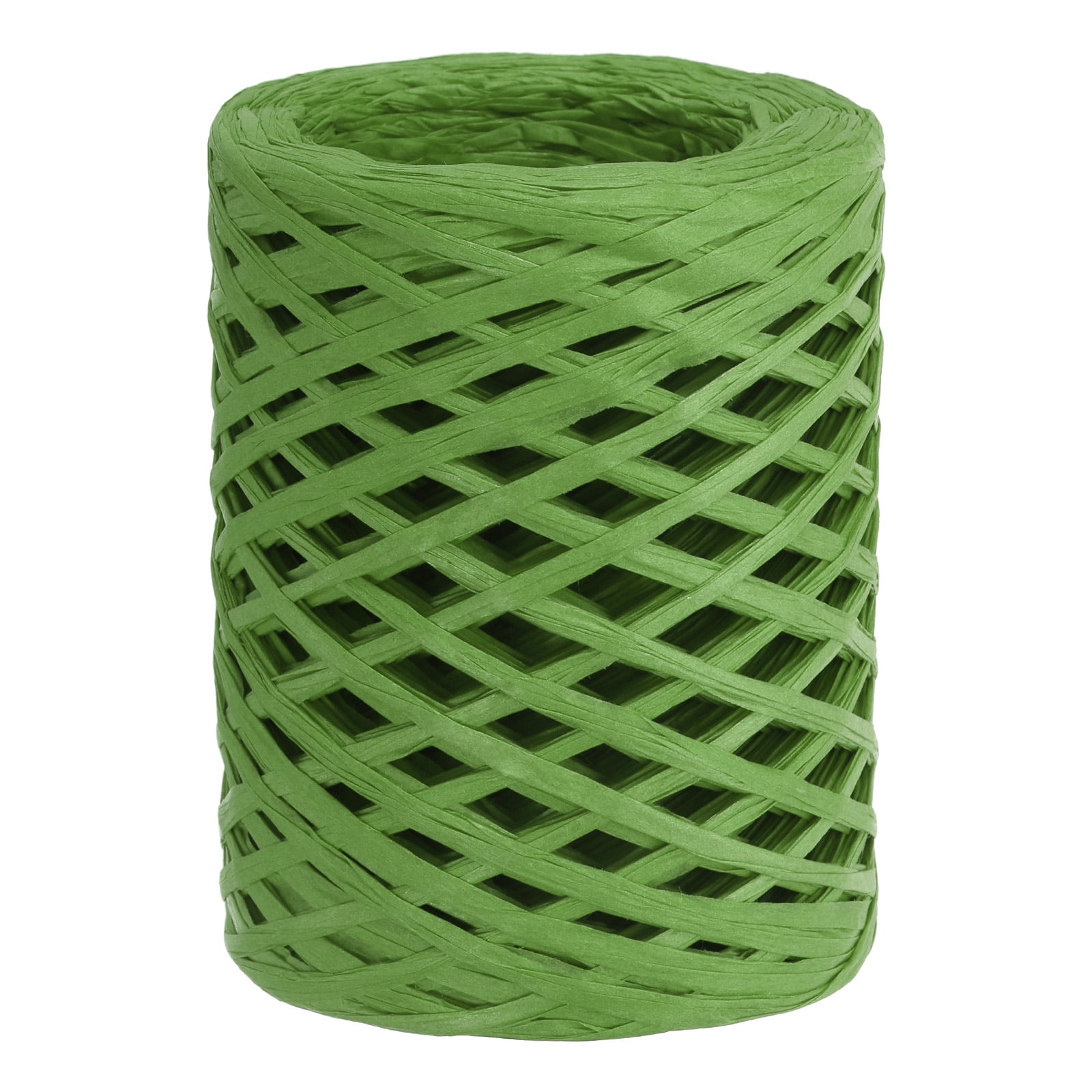 Uxcell Raffia Ribbon Natural Packing Paper Twine Strings for Crochet ...