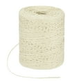 thumbnail image 1 of Uxcell Raffia Yarn for Crochet, 328 Yards 1.5mm Raffia Paper Ribbon Round String for DIY Crafts[Cream White], 1 of 6