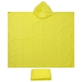 thumbnail image 1 of Uxcell Rain Ponchos, 2 Pack Waterproof Raincoats with Hood, Reusable EVA Rain Jackets for Camping Outdoor, Yellow, 1 of 6