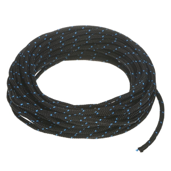 Uxcell Recoil Starter Rope Pull Cord 4mm 10m Nylon Pull Cord for Chainsaw Black Blue