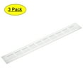 thumbnail image 1 of Uxcell Rectangle Shape Ventilation Grille Aluminum Alloy Louvered Air Vents 15.75 x 1.97 Inch 3pcs, 1 of 5