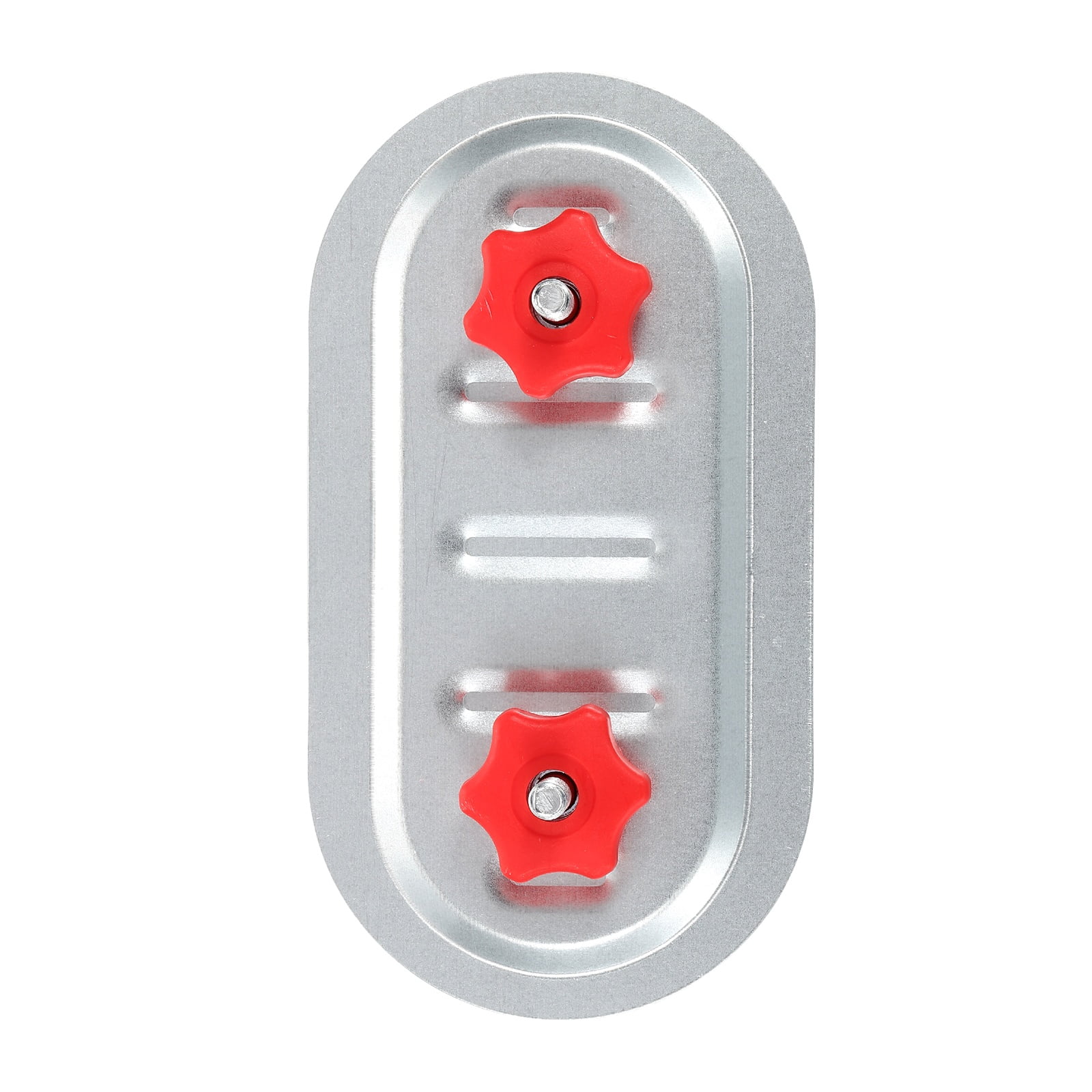 Uxcell Rectangular Duct Access Door, 7" x 3" Square Duct Maintenance Access Door Galvanized Steel Ducting Cover with Rubber Gasket Adjustable Knobs for HVAC Duct Inspection, Silver