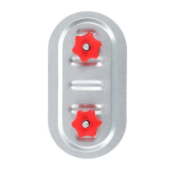 Uxcell Rectangular Duct Access Door, 7" x 3" Square Duct Maintenance Access Door Galvanized Steel Ducting Cover with Rubber Gasket Adjustable Knobs for HVAC Duct Inspection, Silver