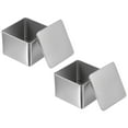 thumbnail image 1 of Uxcell Rectangular Tin Box, Metal Storage Tin Box Portable Storage Container with Lid for Tea Candy Treats Gifts Silver, 1 of 7