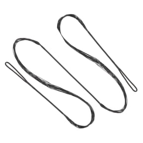 Uxcell Recurve Bow String Archery Bowstrings Replacement 14 Strands Longbow String Black AMO 48"(Actual 44")