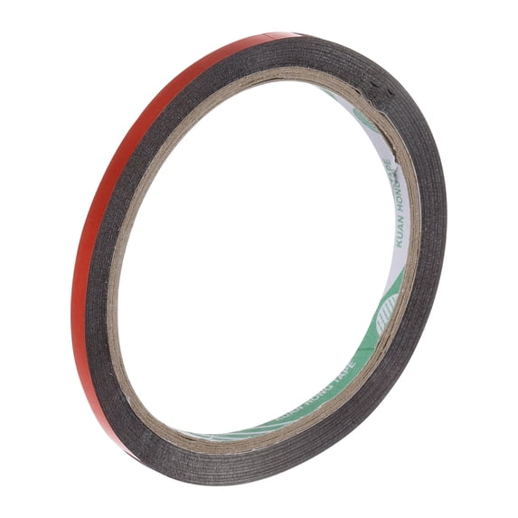Uxcell Red Metalized Tape 0.2" x 55 Yards Decor Tape for Detailing 1pcs