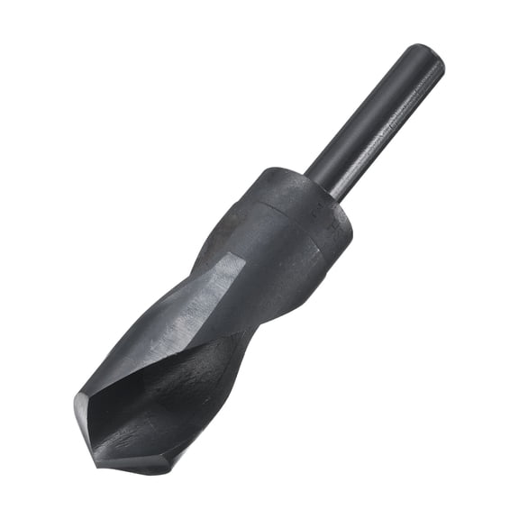 Uxcell Reduced Shank Drill Bit 31mm Black Nitride Coated High Speed Steel HSS 9341 with 1/2" Straight Shank