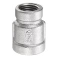 thumbnail image 1 of Uxcell Reducing Coupling 3/8" x 1/4" NPT Female Threaded 304 Stainless Steel Reducer Pipe Fitting Adopts for Water Oil Gas Tube, 1 of 6