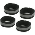 thumbnail image 1 of Uxcell Reflective Bands for Arm Wrist Ankle Leg 14x2 Inch Strip Wide for Cycling Running Walking Black 4 Pack, 1 of 5