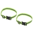 thumbnail image 1 of Uxcell Reflective Belt Bands 24x1.6 Inch Strip High Visibility Reflective Running Gear for Cycling Walking Green 2 Pack, 1 of 5