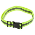 thumbnail image 1 of Uxcell Reflective Belt Bands 24x1.6 Inch Strip High Visibility Reflective Running Gear for Cycling Walking Light Yellow, 1 of 5