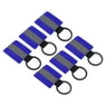 thumbnail image 1 of Uxcell Reflective Keychain Tags, 6 Pack Reflective Zipper Pulls for Backpack Dog Collar, Blue, 1 of 6