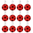 thumbnail image 1 of Uxcell Reflective Keychain Tags, Reflective Football Pendant Waterproof Safety Reflector for Backpack Handbag Red, 1 of 7