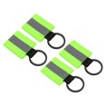 thumbnail image 1 of Uxcell Reflective Keychain Tags Reflective Zipper Pull Nylon Keychain High Visibility Fluorescent Green, 1 of 7