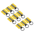 thumbnail image 1 of Uxcell Reflective Keychain Tags, Reflective Zipper Pulls Nylon Keychain High Visibility Reflectors Tags Golden, 1 of 7