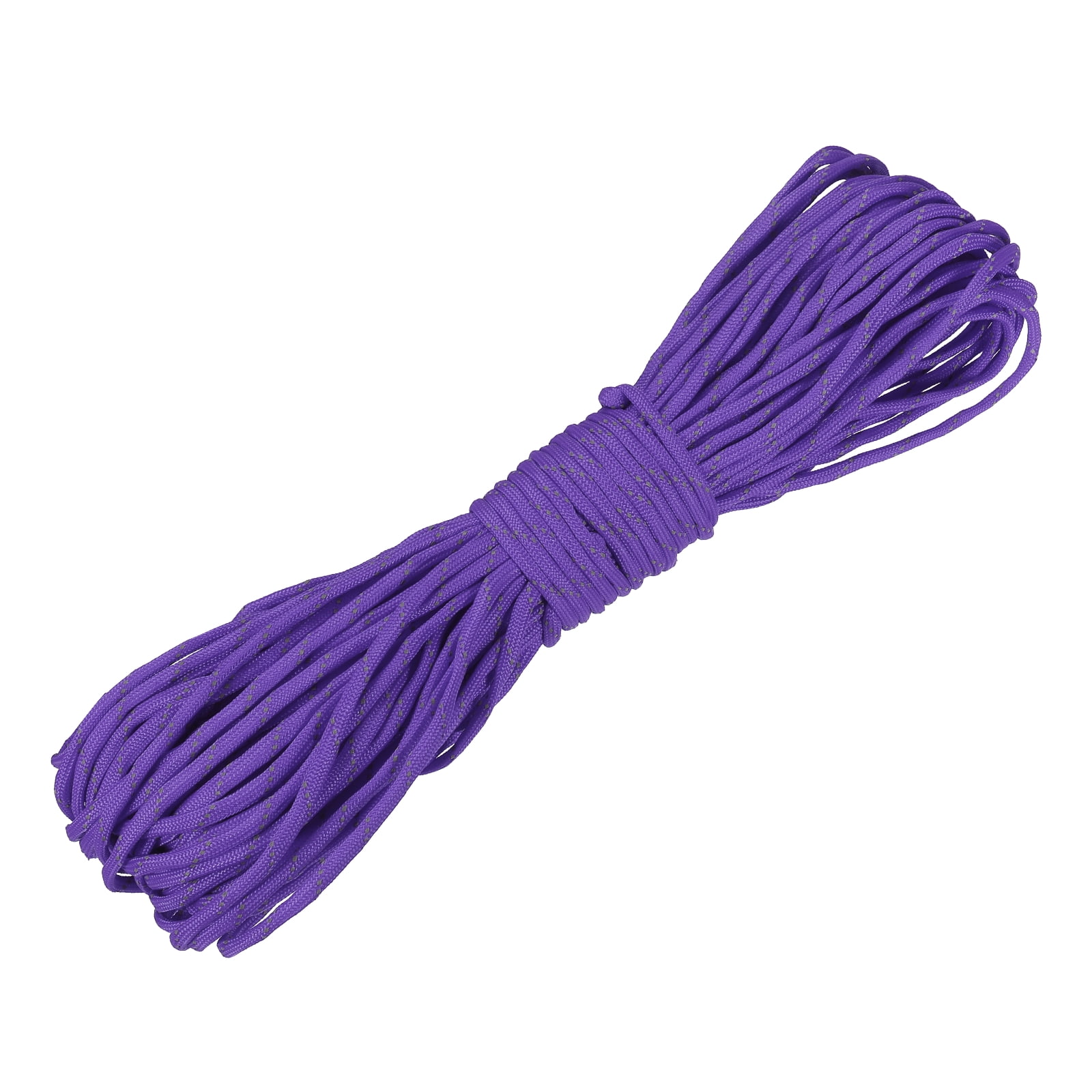 Florescence Rope Uxcell Reflective Paracord Rope, 7 Strand Fluorescent Paracord Rope, 4 ...