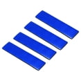 thumbnail image 1 of Uxcell Reflective Patch 1"x4", 4 Pcs Safety Appliques, Blue, 1 of 6