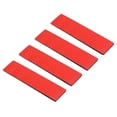 thumbnail image 1 of Uxcell Reflective Patch 1"x4", 4 Pcs Safety Appliques, Red, 1 of 6