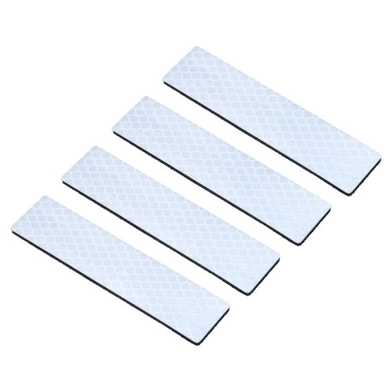 Uxcell Reflective Patch 1"x4", 4 Pcs Safety Appliques, White