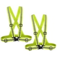 thumbnail image 1 of Uxcell Reflective Safety Vest, Hi-Vis Safety Vests, Adjustable High Visibility Strips for Jogging Cycling Lemon Yellow, 1 of 7