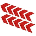 thumbnail image 1 of Uxcell Reflective Stickers, 20 Pack 2.36 x 2.36 Inch Adhesive Night Arrow Shape Safety Tape Reflector, Red, 1 of 5