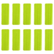 Uxcell Reflective Stickers, 30Pcs Rectangle Reflective Sticker, Fluorescent Green