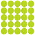 thumbnail image 1 of Uxcell Reflective Stickers, 30Pcs Round Reflective Sticker, Fluorescent Green, 1 of 7