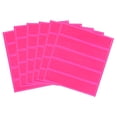 thumbnail image 1 of Uxcell Reflective Stickers, 30in6 Sets 4.5x1 Inch Adhesive Caution Warning Safety Tape Strips, Pink, 1 of 5
