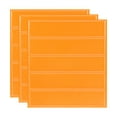 thumbnail image 1 of Uxcell Reflective Stickers, Waterproof Adhesive Night Warning Sticker High Visibility Safety Reflector Tape Strip Orange Yellow, 1 of 7