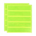 thumbnail image 1 of Uxcell Reflective Stickers, Waterproof Adhesive Night Warning Sticker High Visibility Safety Reflector Tape Strips Fluorescent Yellow, 1 of 7
