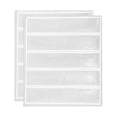 thumbnail image 1 of Uxcell Reflective Stickers, Waterproof Adhesive Night Warning Sticker High Visibility Safety Reflector Tape Strips Silver, 1 of 7