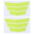thumbnail image 1 of Uxcell Reflective Stripe Stickers, High Visibility Reflective Decals Safety Warning Decals for Cars Motorcycles Fluorescent Yellow, 1 of 7