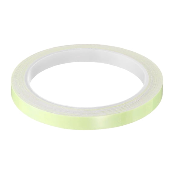 Uxcell Reflective Tape 0.4"x26ft Adhesive Night Safety Warning Tapes Outdoor Bicycle Adhesive Reflector Stickers for Vehicles Trailers Trucks Bike Cars Signs, Light Green