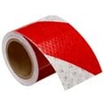 thumbnail image 1 of Uxcell Reflective Tape 1 Roll 10 ft x 2 inch Adhesive High Visibility Safety Tape Reflector White Red, 1 of 6