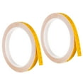 thumbnail image 1 of Uxcell Reflective Tape 2 Roll 26 ft x 0.4 inch Adhesive High Visibility Safety Tape Reflector Dark Yellow, 1 of 6