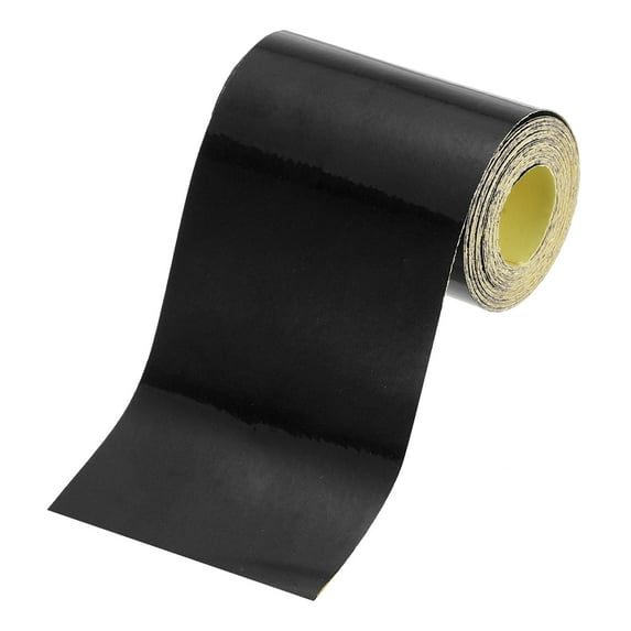 Uxcell Reflective Tape 2" x 10FT Adhesive Waterproof Tape Safety Warning Tape for Trailer Truck Car Bike Black