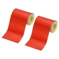 thumbnail image 1 of Uxcell 2" x 10 FT Reflective Tape 2 Pack High Visibility Waterproof Conspicuity Outdoor Safety Warning Tape for Trailer Truck Car Bike Red, 1 of 7